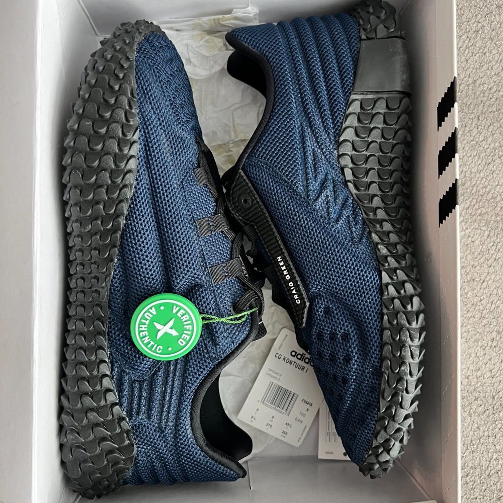 Adidas Consortium By Craig Green Kontuur I Men's Shoes, 9.5, Navy
